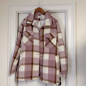 NWT Plaid Jacket